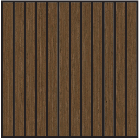 竖条木纹自粘聚酯纤维墙板 60×60cm BS-A1-3103