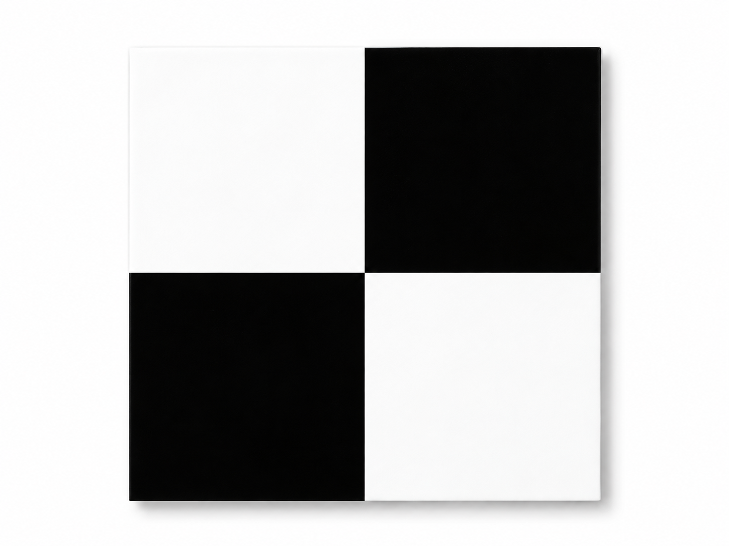 Black & White Checker Peel and Stick Floor Tiles