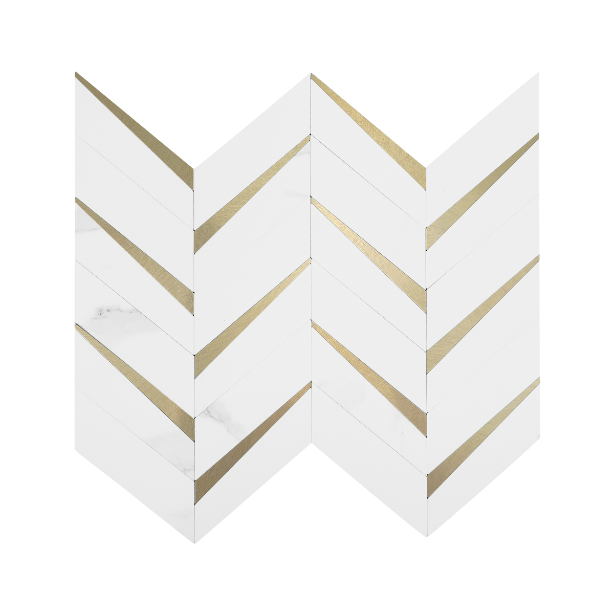 YSL025 herringbone oro blanco 3