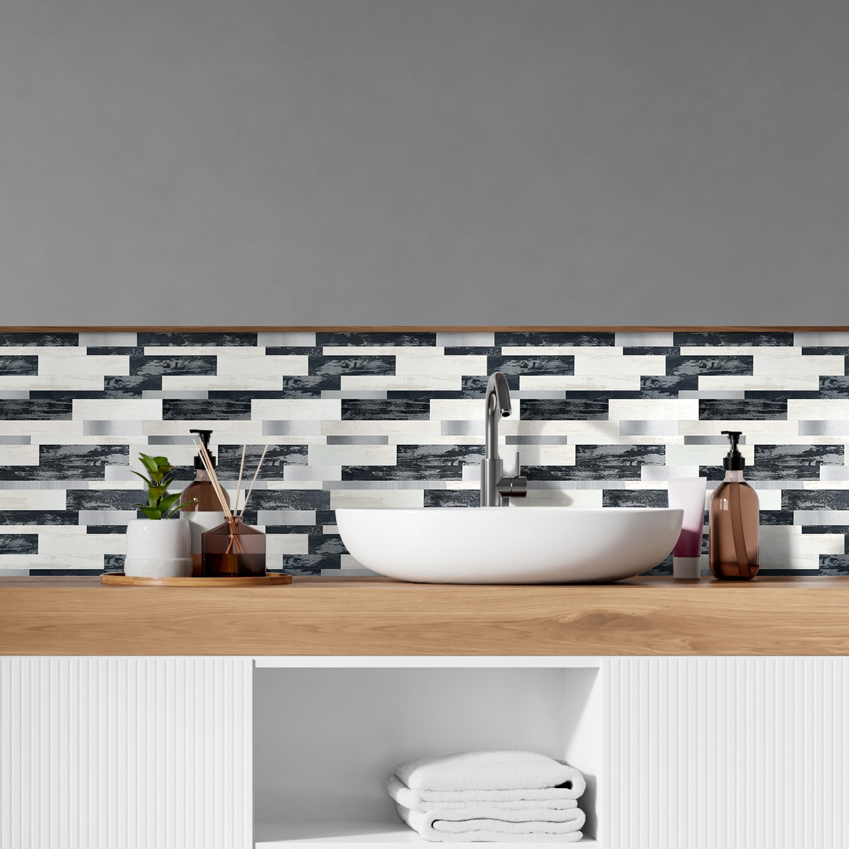 Mosaico de tiras 3